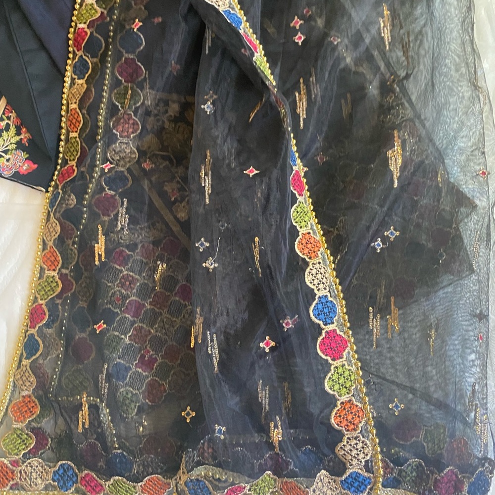 Pakistani 3 picec ladies luxury full embroidery - Picture 7 of 13